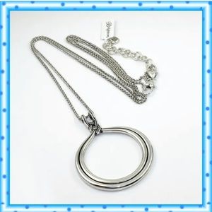 Brighton Interlok Circle Convertible Necklace